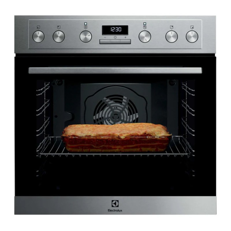 Electrolux Εντοιχιζόμενος Φούρνος Κάτω Πάγκου EOH3H40UX 72Lt Inox
