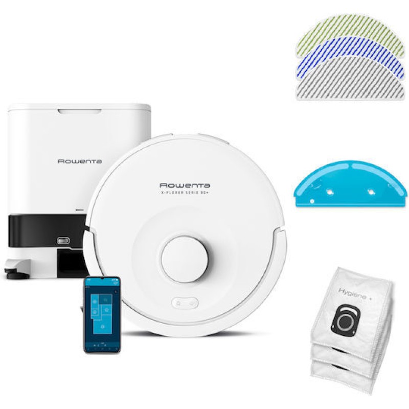 Rowenta Ηλεκτρική Ρομποτική Σκούπα RR8797WH (2211401376)