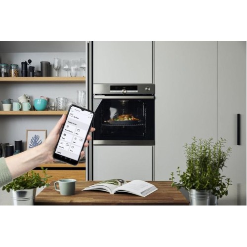 Hisense Εντοιχιζόμενος Φούρνος Ανω Πάγκου BSA66334PX 77lt