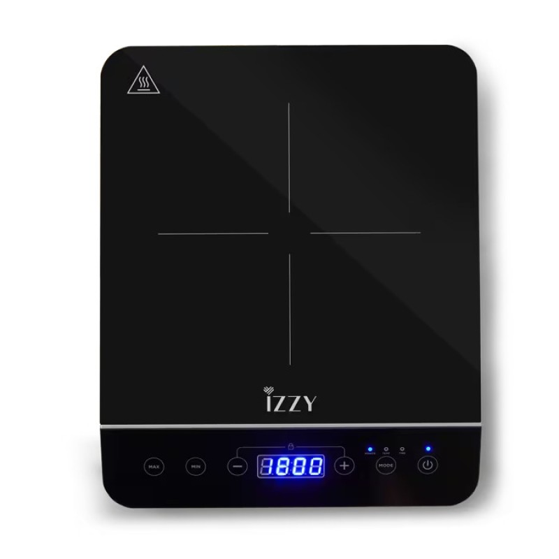 Izzy Επαγωγική Εστία Μονή IZ-1204 2000W 225317