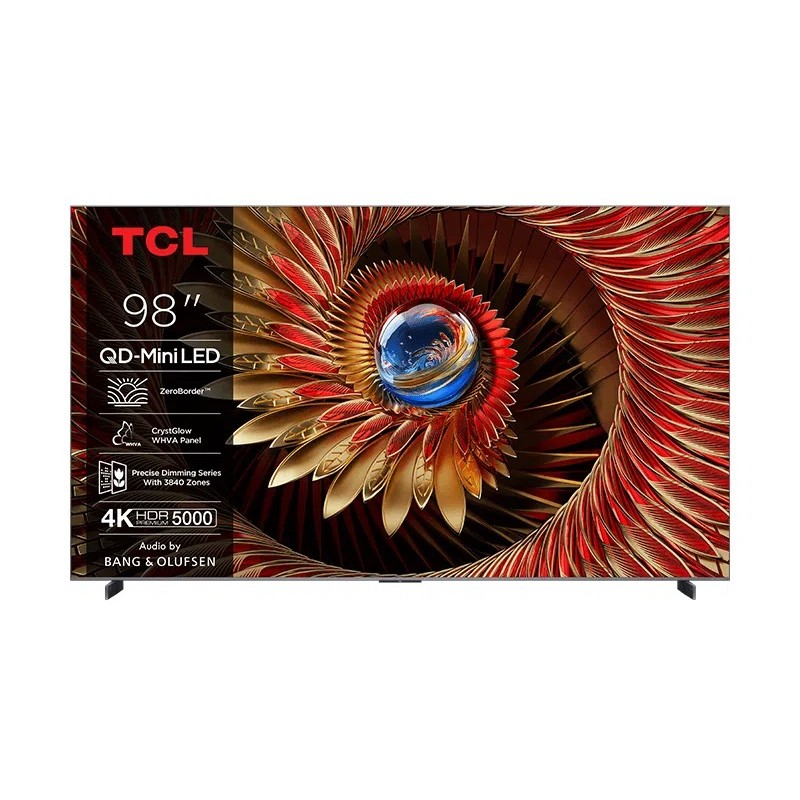 TCL Τηλεόραση Smart 98C8K QD-MiniLED 4K UHD 98''