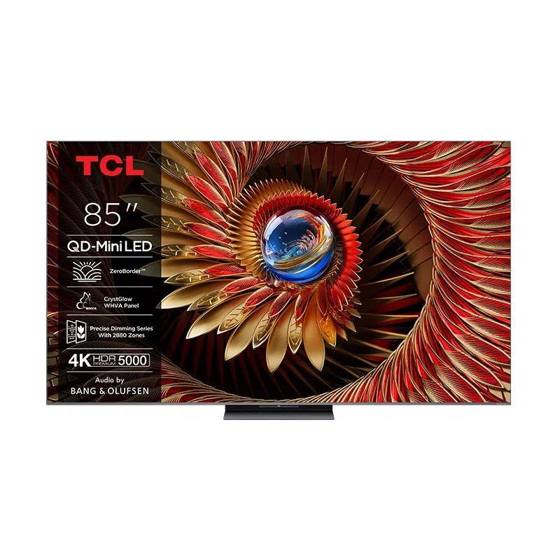 TCL Τηλεόραση Smart 85C8K QD-MiniLED 4K UHD 85''