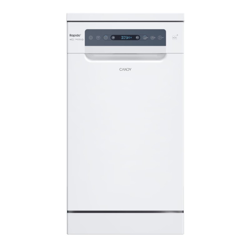 Candy Πλυντήριο Πιάτων CF0C7SB0FW για 10 Σερβίτσια Π44,8xY84,6εκ. Λευκό