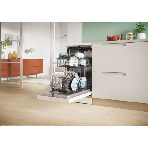 Candy Πλυντήριο Πιάτων CF0C7SB0FW για 10 Σερβίτσια Π44,8xY84,6εκ. Λευκό