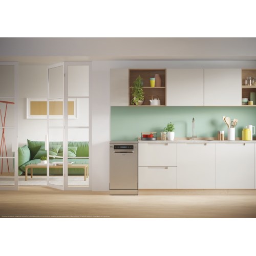 Candy Πλυντήριο Πιάτων CF0C7SB0FX για 10 Σερβίτσια Π44,8xY84,6εκ. Inox