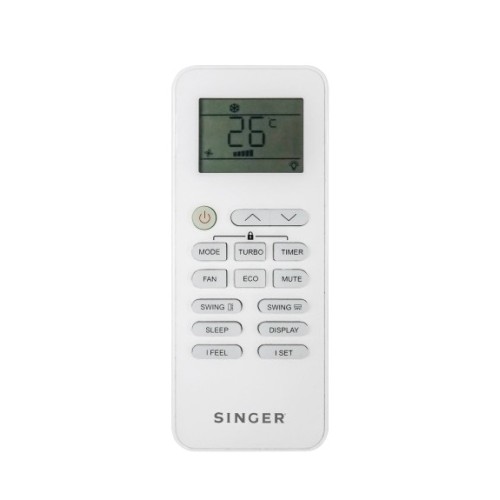 Singer Κλιματιστικό Inverter SNT26-12IVi / SNT26-12IVo 12000btu με Wi-Fi (A++/A+++)