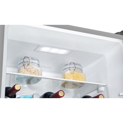 Hisense Ψυγειοκαταψύκτης RB390N4CCD 304lt Υ186xΠ59.5xΒ59εκ. Inox