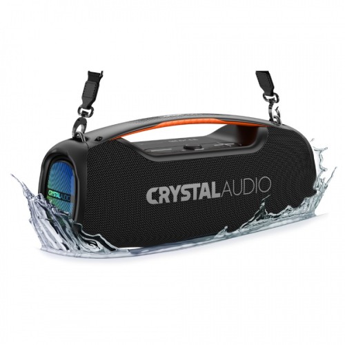 Crystal Audio Φορητό Ηχείο Bluetooth Groove 100 ΒΤ Black