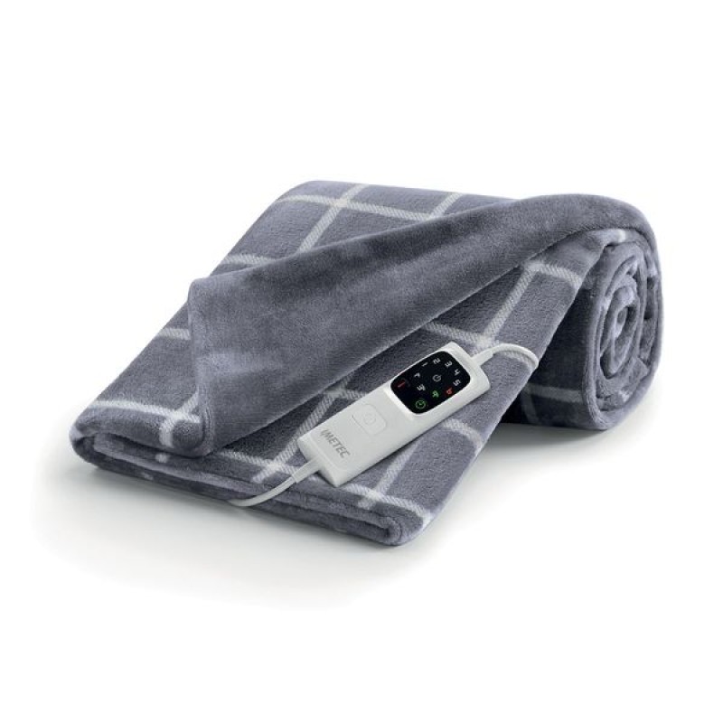 Imetec Ηλεκτρική Κουβέρτα Adapto Velvet Squares (16775) 150X95cm