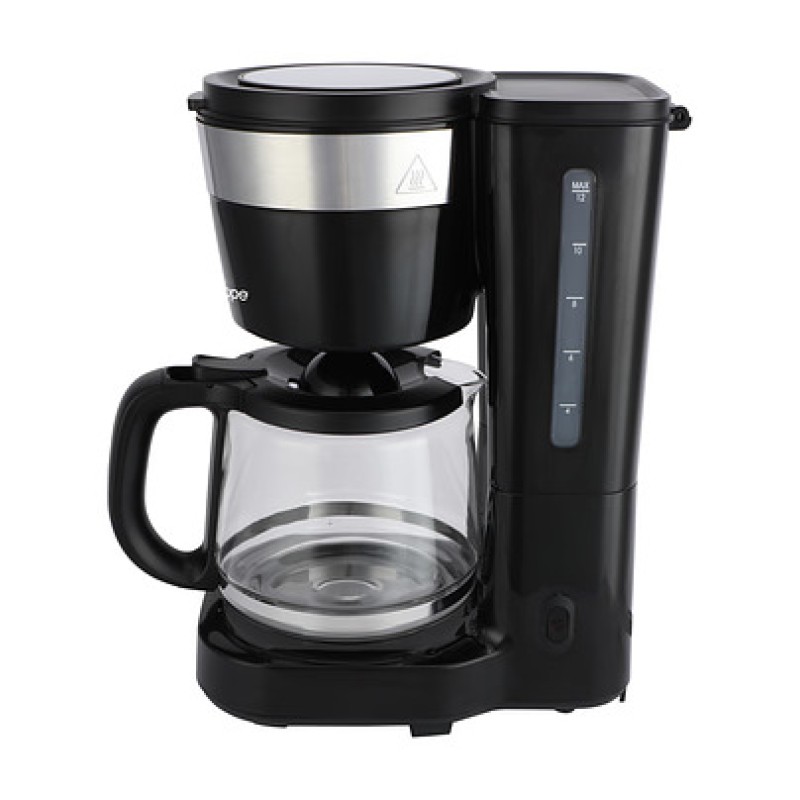 Gruppe Καφετιέρα Φίλτρου CM9458A-GS 1,5lt Μαύρη