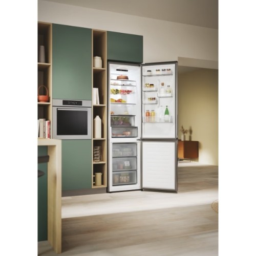 Candy Ψυγειοκαταψύκτης CNCQ4T620EX 409lt Υ205xΠ59.5xΒ66.7cm Inox