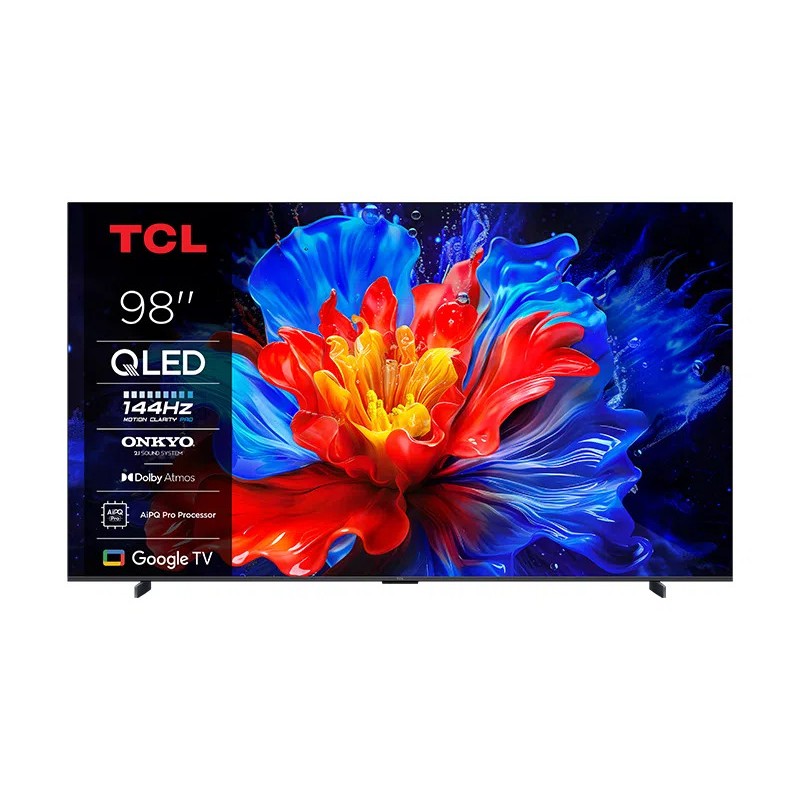 TCL Τηλεόραση Smart 98P8K 4K UHD QLED 98''