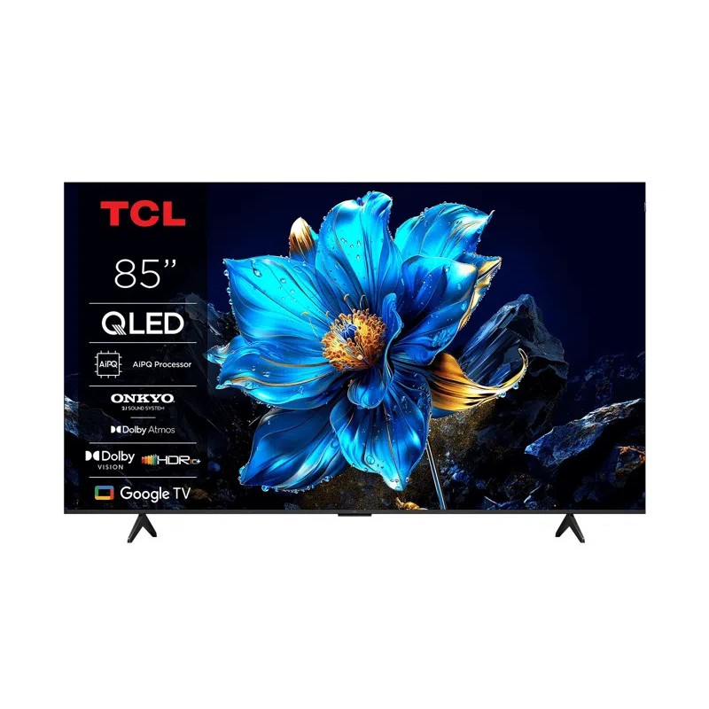 TCL Τηλεόραση Smart 85P7K 4K UHD QLED 85''