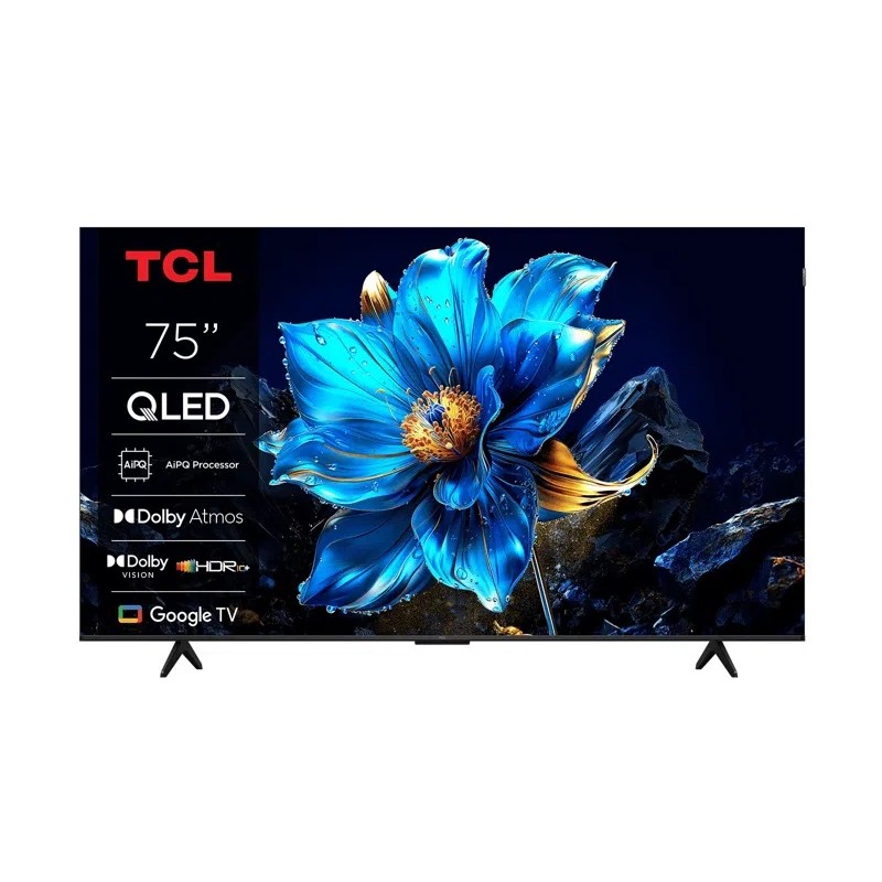 TCL Τηλεόραση Smart 75P7K 4K UHD QLED 75''