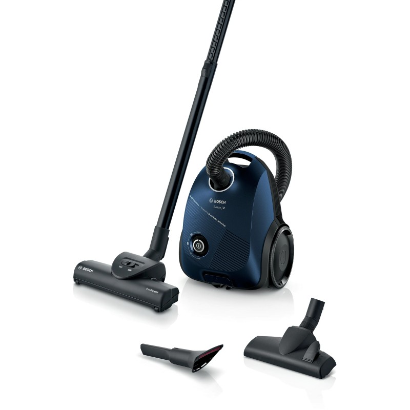 Bosch Ηλεκτρική Σκούπα BGBS2BU1T 850W με Σακούλα 3.5lt