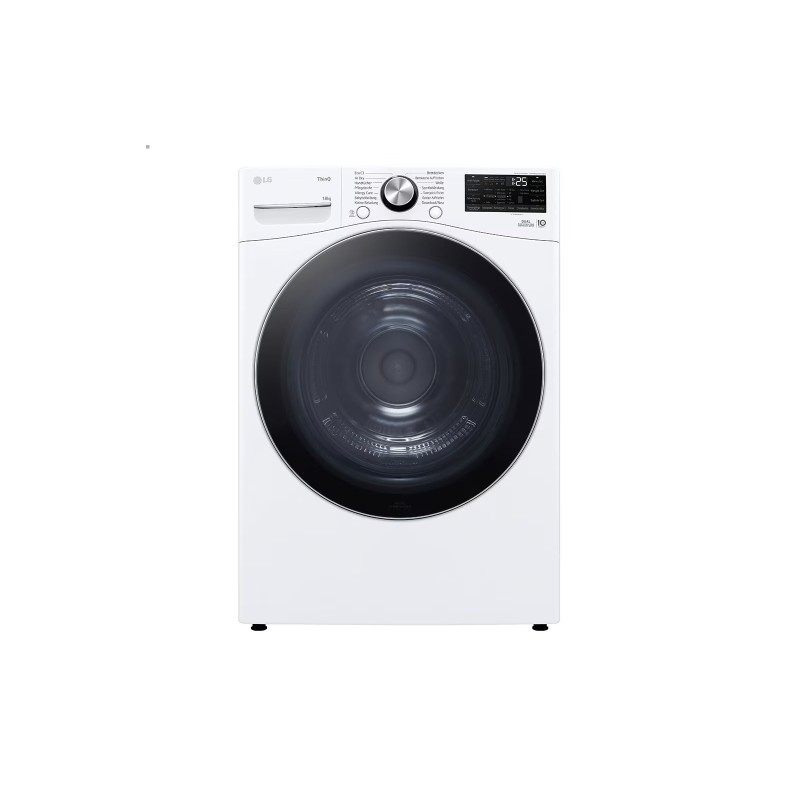 LG Στεγνωτήριο RH18U8AVCW Υβριδικό με Aντλία Θερμότητας 18kg