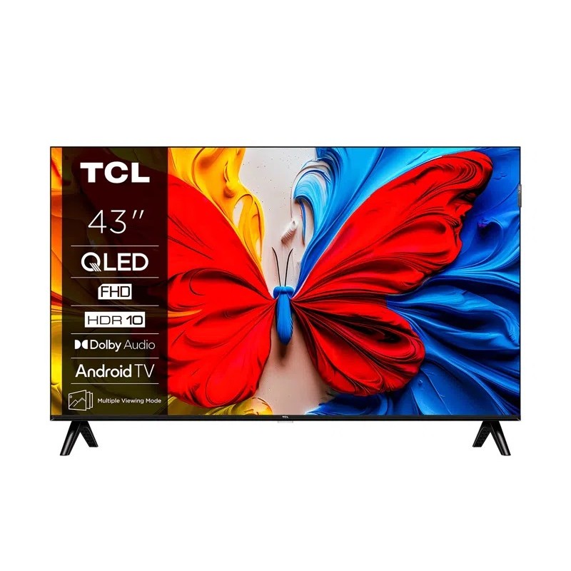TCL Τηλεόραση Smart 43S5K Full HD QLED 43''
