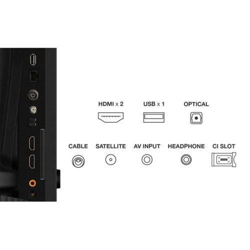 TCL Τηλεόραση Smart 43S5K Full HD QLED 43''