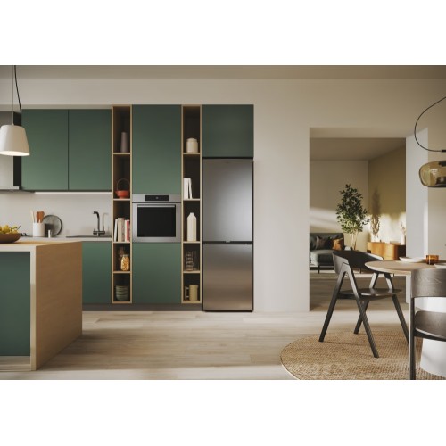 Candy Ψυγειοκαταψύκτης CNCQ4T618EX 355lt Total NoFrost Υ185xΠ59.5xΒ66.7εκ. Inox