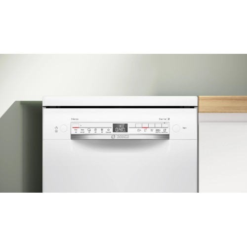 Bosch Πλυντήριο Πιάτων SPS2HKW55E για 10 Σερβίτσια Π45xY84,5εκ Λευκό