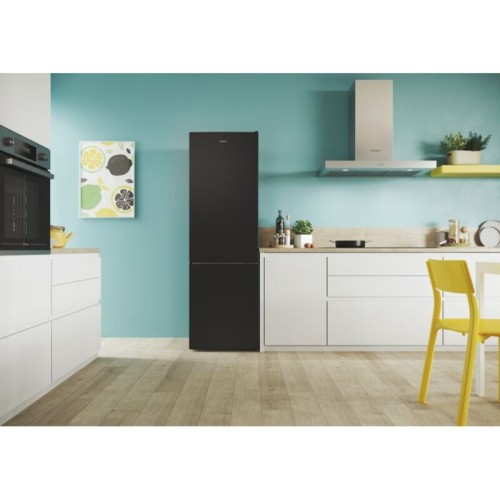 Candy Ψυγειοκαταψύκτης CCT3L517EB 260lt Low Frost Υ176xΠ54.5xΒ55εκ. Μαύρο