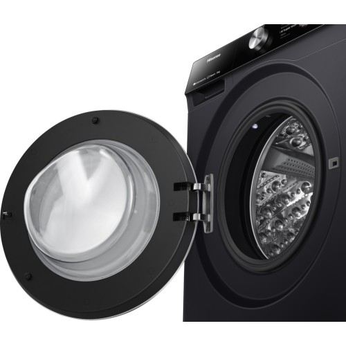 Hisense Πλυντήριο Ρούχων WF7S1247BB (12kg 1400 A)  Μαύρο