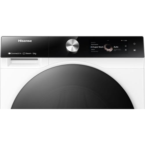 Hisense Πλυντήριο Ρούχων WF7S1247BW (12kg 1400 A)