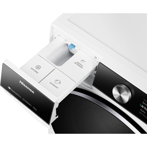Hisense Πλυντήριο Ρούχων WF7S1247BW (12kg 1400 A)