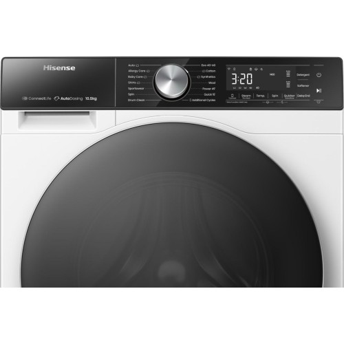Hisense Πλυντήριο Ρούχων WF5S1045BW (10,5kg 1400 A)