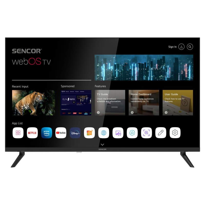 Sencor Τηλεόραση Smart SLE 32S810B HD Ready LED 32''