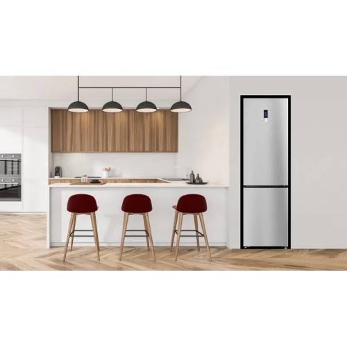TCL Ψυγειοκαταψύκτης RP409BLE0EE 409lt Total NoFrost Υ185xΠ59.5xΒ68εκ. Light Grey Inox
