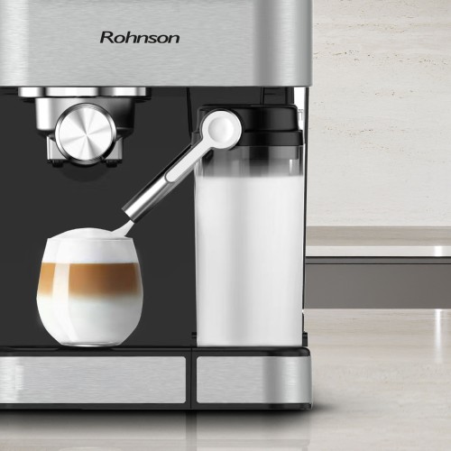 Rohnson Μηχανή Espresso & Cappuccino R-98085 1350W