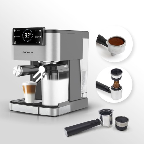 Rohnson Μηχανή Espresso & Cappuccino R-98085 1350W