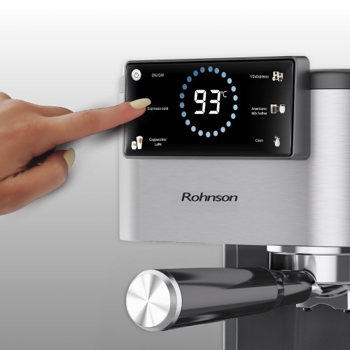 Rohnson Μηχανή Espresso & Cappuccino R-98085 1350W