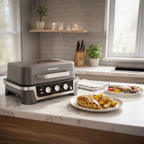 Rohnson Επιτραπέζια Ψηστιέρα R-2535 Prime Grill 2600W