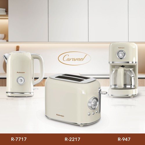Rohnson Φρυγανιέρα R-2217 2 Θέσεων 800W Caramel