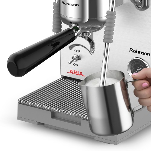 Rohnson Μηχανή Espresso Aria R-98350 20bar 3000W