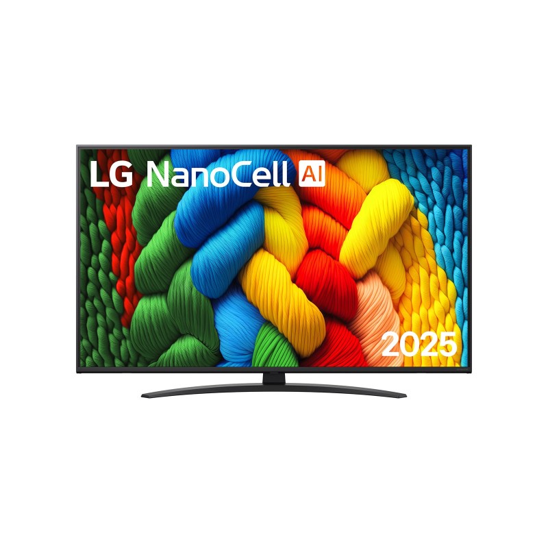 LG Τηλεόραση Smart 50NANO81A6A 4K UHD NanoCell AI NANO81 50''