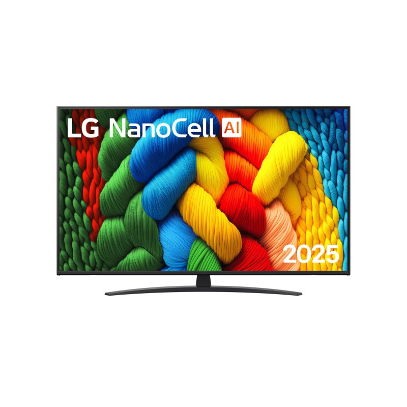 LG Τηλεόραση Smart 55NANO81A6A 4K UHD NanoCell AI NANO81 55''