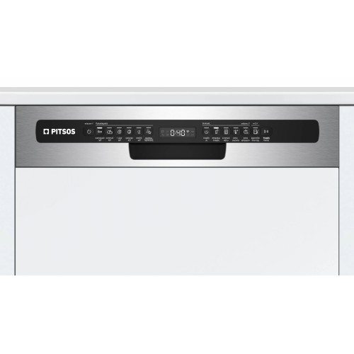 Pitsos Εντοιχιζόμενο Πλυντήριο Πιάτων DIF61I02 για 14 Σερβίτσια Π59,8xY81,5εκ