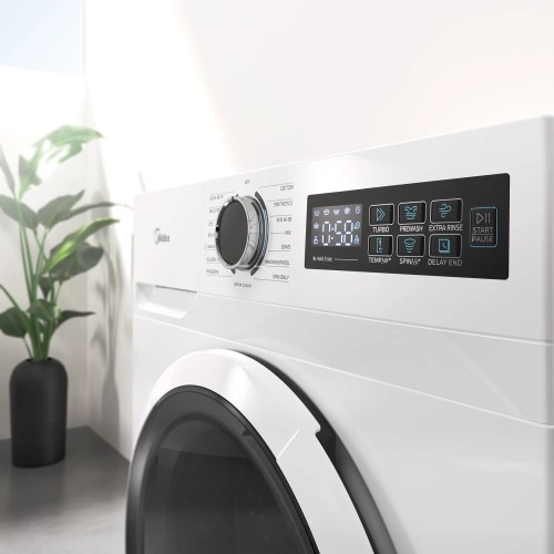 Midea Πλυντήριο Ρούχων MF110W70B/W-GR 7kg 1200Rpm A