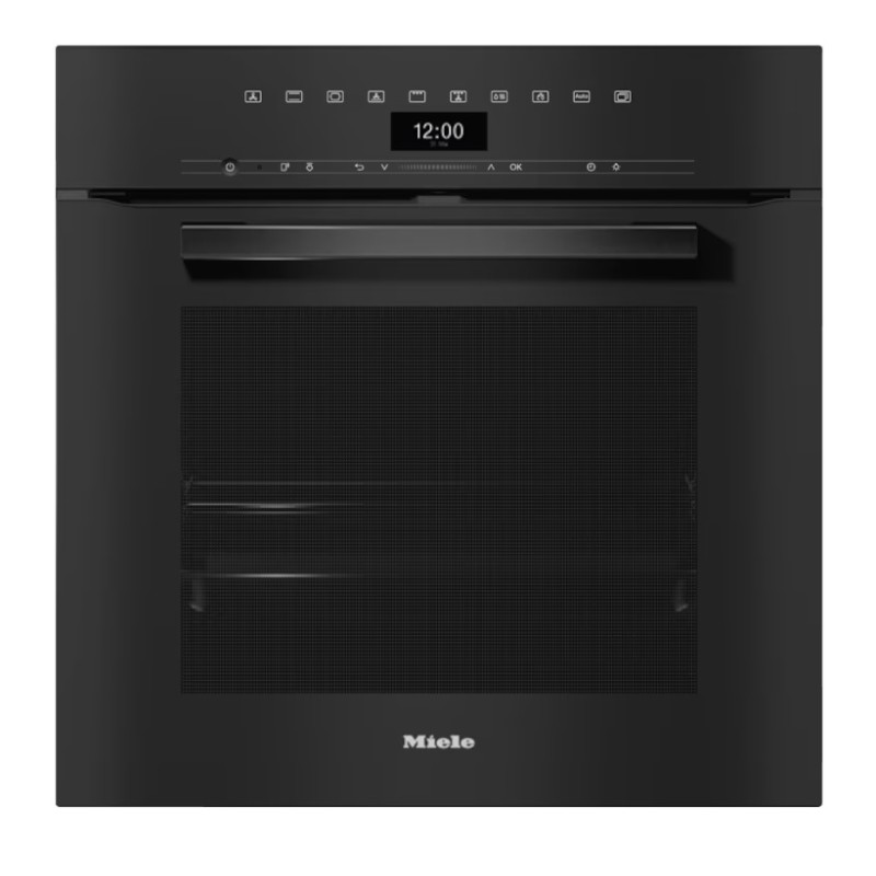 Miele Εντοιχιζόμενος Φούρνος Ανω Πάγκου H 7464 BP 76lt με WiFi Μαύρο obsidian