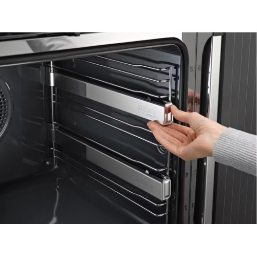 Miele Εντοιχιζόμενος Φούρνος Ανω Πάγκου H 7464 BP 76lt με WiFi Μαύρο obsidian