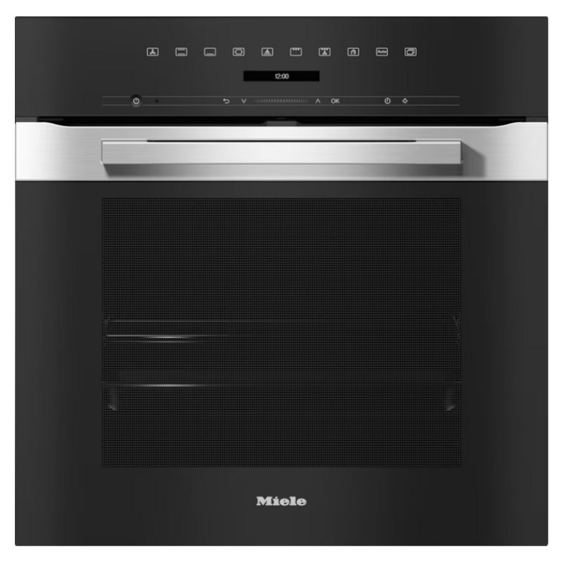 Miele Εντοιχιζόμενος Φούρνος Ανω Πάγκου H 7260 BP CulinArt 76lt Ανοξείδωτο CleanSteel