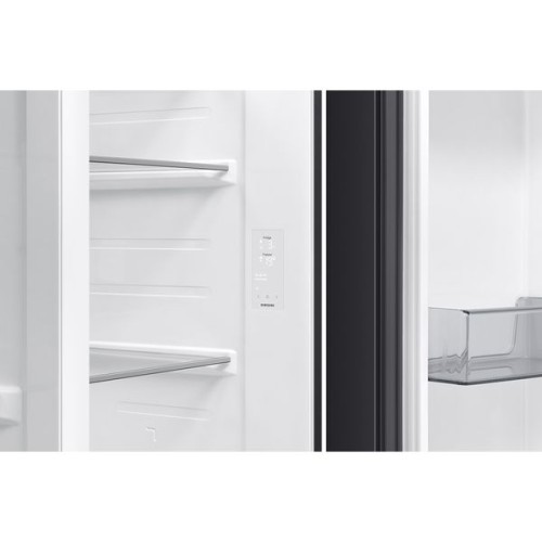 Samsung Ψυγείο Ντουλάπα RS80F64JEBEF Full No Frost 634Lt Υ178.6xΠ91.2xΒ71.6εκ. Μαύρο