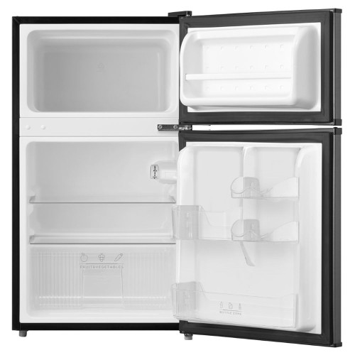 Morris Ψυγείο Δίπορτο B72088ETD 87lt Υ83,7xΠ47xΒ49,2cm Μαύρο