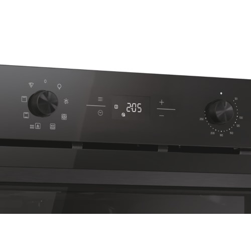 Candy Εντοιχιζόμενος Φούρνος Ανω Πάγκου CA6 NP3T3HTB 78Lt Μαύρος