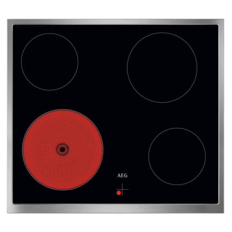 AEG Μη Αυτόνομη Κεραμική Εστία TA64RA00XB 60cm