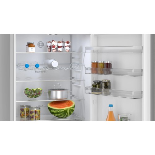 Bosch Ψυγειοκαταψύκτης KGN492IDF Total No Frost 440lt Υ203Π70Β66,7εκ. Inox