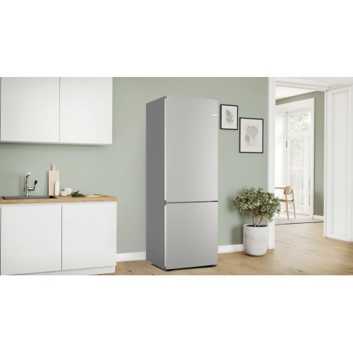 Bosch Ψυγειοκαταψύκτης KGN492IDF Total No Frost 440lt Υ203Π70Β66,7εκ. Inox